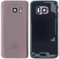 Back Cover Glass For Samsung Galaxy S7 (Service Pack) (Pink)