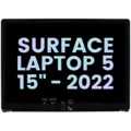LCD Assembly With Digitizer For Microsoft Surface Laptop 5 15" (Service Pack) (Black)