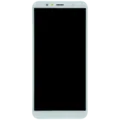 OLED Assembly With Frame For Huawei Y6 2018 (ATU-L21) (Huawei Genuine) (White)