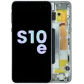 OLED Assembly With Frame For Samsung Galaxy S10E (Service Pack) (Silver)