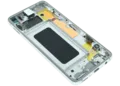 OLED Assembly With Frame For Samsung Galaxy S10E (Service Pack) (Silver)