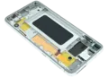 OLED Assembly With Frame For Samsung Galaxy S10E (Service Pack) (Silver)