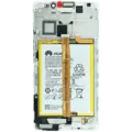 LCD Assembly With Frame For Huawei Mate 8 NXT-L09 (Huawei Genuine) (White)
