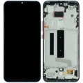 OLED Assembly With Frame For Xiaomi Mi 10 Lite M2002J9G (Genuine) (Gray)