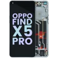 OLED Assembly With Frame For OPPO Find X5 Pro CPH2305 (Genuine) (White)