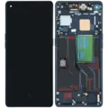 OLED Assembly With Frame For OPPO Find X3 Neo (Genuine) (Black)
