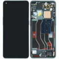 OLED Assembly With Frame For OPPO Find X3 Pro CPH2173 (Genuine) (Black)