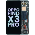 OLED Assembly With Frame For OPPO Find X3 Pro CPH2173 (Genuine) (Black)