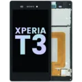LCD Assembly With Frame For Sony Xperia T3 D5103 (Genuine) (Black)