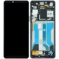 OLED Assembly With Frame For Sony Xperia 10 V (Genuine) (Black)