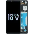 OLED Assembly With Frame For Sony Xperia 10 V (Genuine) (Black)