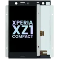 LCD Without Frame For Sony Xperia XZ1 Compact (Genuine) (Black)