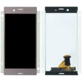 LCD Without Frame For Sony Xperia XZ (Genuine) (Pink)