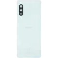 Back Cover Glass With Camera Lens For Sony Xperia 10 II (Genuine) (White)
