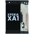 LCD Assembly With Frame For Sony Xperia XA1 (Genuine) (Black)