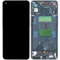 OLED Assembly With Frame For Oppo Reno 6 5G (Genuine) (Black)