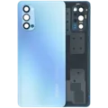 Back Cover Glass With Camera Lens For Oppo Reno 4 5G (Genuine) (Blue)