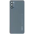 Back Cover Glass With Camera Lens For Oppo Reno 4 5G (Genuine) (Black)