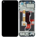 LCD Assembly With Frame Compatible For Oppo A96 (Genuine) (Black)