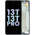 OLED Assembly With Frame Compatible For Xiaomi 13T / 13T Pro (Genuine) (Black)