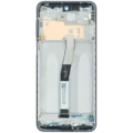 LCD Assembly With Frame Compatible For Xiaomi Redmi Note 9 Pro (Genuine) (Gray)