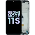 OLED Assembly With Frame For Xiaomi Redmi Note 11S 5G / Note 11T 5G / Poco M4 Pro 5G (Genuine) (Black)