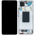 OLED Assembly With Frame For Xiaomi 12 Pro (Genuine) (Violet Gold)