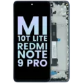 LCD Assembly With Frame For Xiaomi Mi 10T Lite / Redmi Note 9 Pro 5G (Genuine) (Gray)