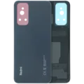 Back Cover Glass Without Camera Lens For Xiaomi Redmi Note 11s (Genuine) (Black)