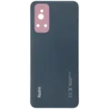 Back Cover Glass Without Camera Lens For Xiaomi Redmi Note 11s (Genuine) (Black)