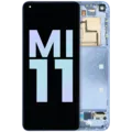 OLED Assembly With Frame For Xiaomi Mi 11 (Genuine) (Purple)