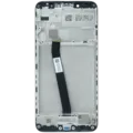 LCD Assembly With Frame For Xiaomi Redmi 7A (Genuine) (Black)