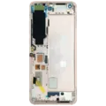 OLED Assembly With Frame For Xiaomi Mi 10 Pro (Genuine) (White)