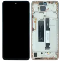 LCD Assembly With Frame For Xiaomi Mi 10T Lite 5G (Genuine) (Rose Gold)