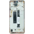 LCD Assembly With Frame For Xiaomi Mi 10T Lite 5G (Genuine) (Rose Gold)