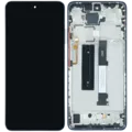 LCD Assembly With Frame For Xiaomi Mi 10T Lite 5G (Genuine) (Gray)