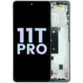 OLED Assembly With Frame For Xiaomi 11T Pro (Genuine) (Black)