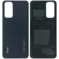 Back Cover Glass Without Camera Lens For Xiaomi Redmi Note 11 (Genuine) (Black)