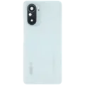 Back Cover Glass With Camera Lens For Xiaomi Poco F3 (Genuine) (White)