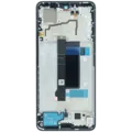 OLED Assembly With Frame For Xiaomi Poco X6 5g (Genuine) (Black)