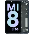 LCD Assembly With Frame For Xiaomi Mi 8 Lite (Genuine) (Black)