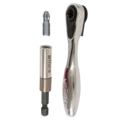 3 Piece Mini Bit Ratchet and SlimFix Bit Holder Set (Wiha)