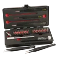 28 Piece ESD Safe MicroBit and Tweezer Set (Wiha)