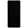 OLED Assembly With Frame For Samsung Galaxy S21 FE 5G (US & International Version) (Aftermarket Plus) (120Hz) (White)