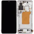 OLED Assembly With Frame For Xiaomi 13 Pro (Aftermarket Plus) (White)