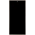 OLED Assembly With Frame For Samsung Galaxy S24 Ultra (US & International Version) (Aftermarket Pro) (120Hz) (Titanium Yellow)