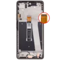 LCD Assembly With Frame For Motorola Moto G Power 5G (XT2617 / 2026) (Refurbished) (Pure Cashmere)