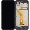 LCD Assembly With Frame For TCL 40 SE (T610K) (Refurbished) (All Colors)