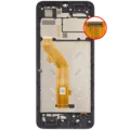 LCD Assembly With Frame For TCL 40 SE (T610K) (Refurbished) (All Colors)