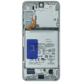 OLED Assembly With Frame For Samsung Galaxy S23 Plus 5G (US & International) (Service Pack) (Lime)